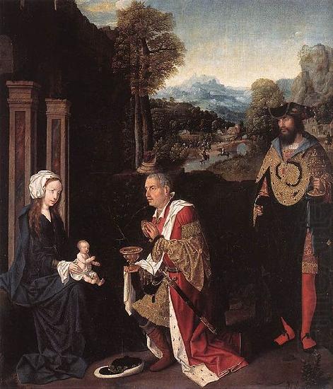 Master of Hoogstraeten The Adoration of the Magi china oil painting image